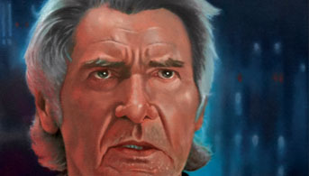 Click to view Resolve - Han Solo Oil Painting