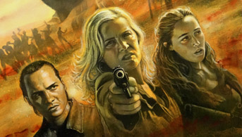 Click to view Fear the walking dead Oil Painting