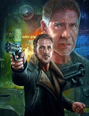 Click to view Blade Runner 2049 Oil Painting